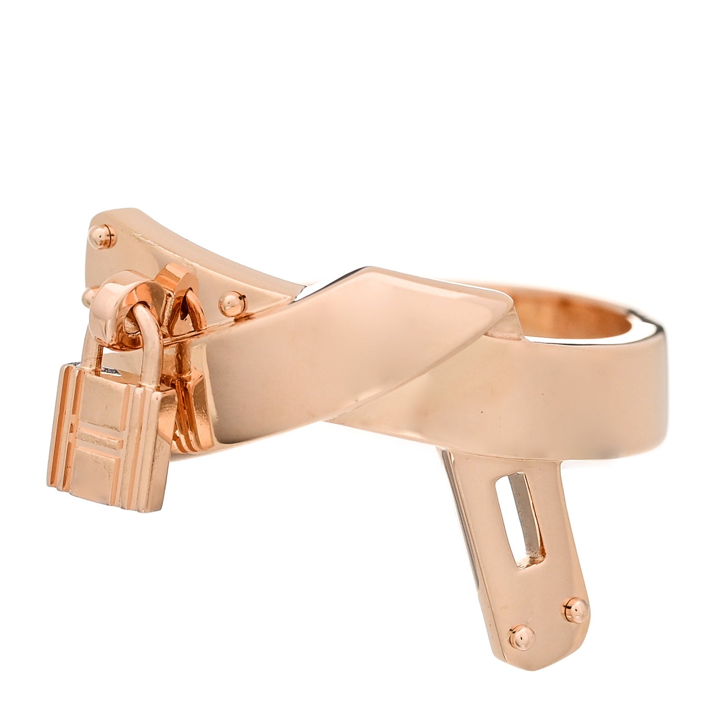18K Rose Gold Kelly Gavroche Ring 52 6
