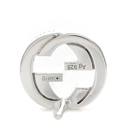 Gucci Sterling Silver Interlocking GG Stud Earrings 4 of 4