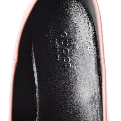 Gucci Lambskin Womens Brixton Horsebit Loafers 39 Perfect Pink 9 of 13
