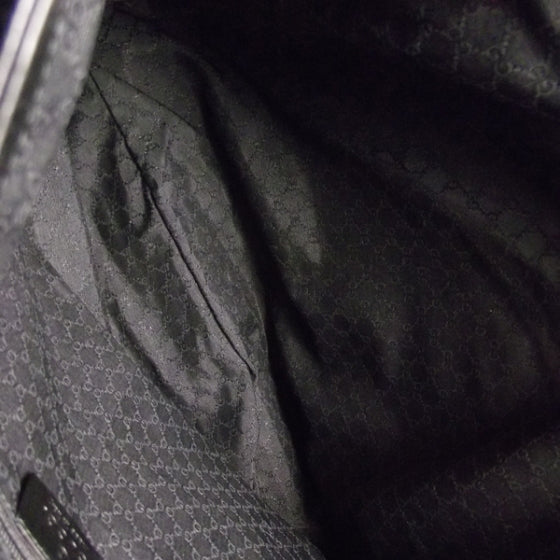 Gucci Leather Double Pocket Tote Black 6 of 9