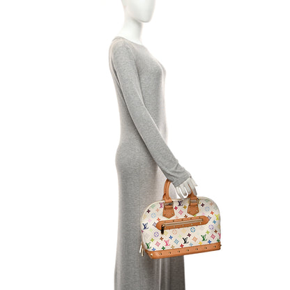Louis Vuitton Monogram Multicolor Alma PM White 2 of 10