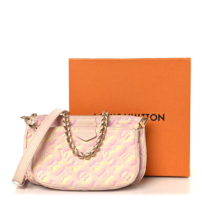 Louis Vuitton Empreinte Monogram Summer Stardust Multi Pochette Accessories Pink 11 of 11
