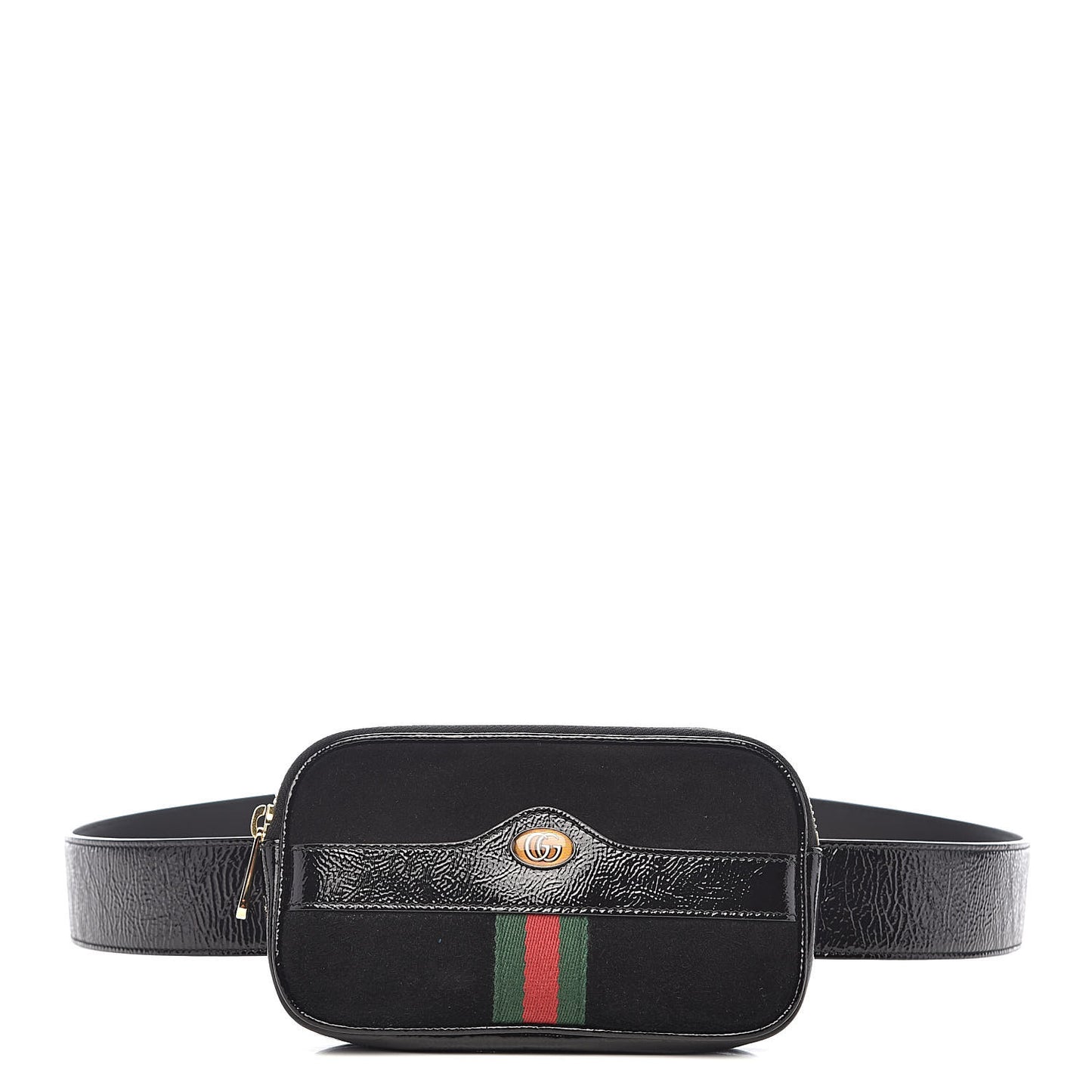 Suede Patent Ophidia Belted iPhone Case 105 42 Black