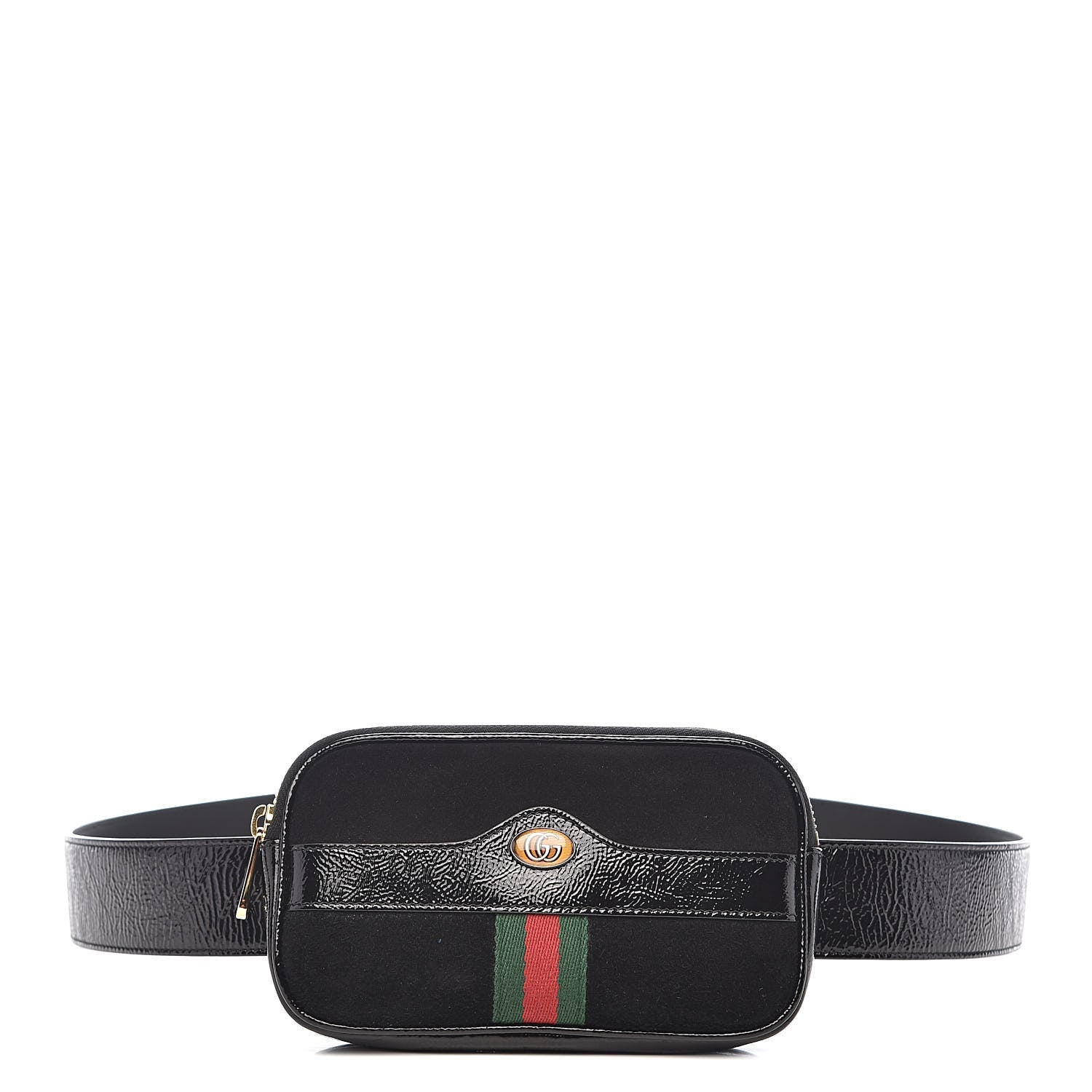 Gucci Suede Patent Ophidia Belted iPhone Case 105 42 Black 1 of 11