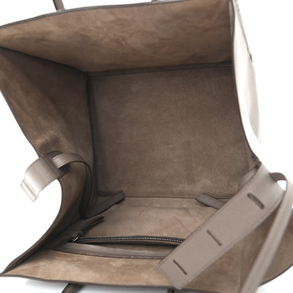 Celine Supple Calfskin Medium Phantom Luggage Beige 4 of 12