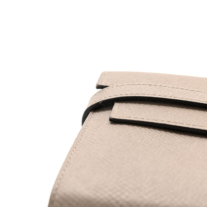 Hermes Epsom Kelly Longue Wallet Etain 10 of 13