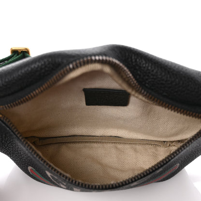 Gucci Grained Calfskin Small Logo Belt Bag Black 5 of 9