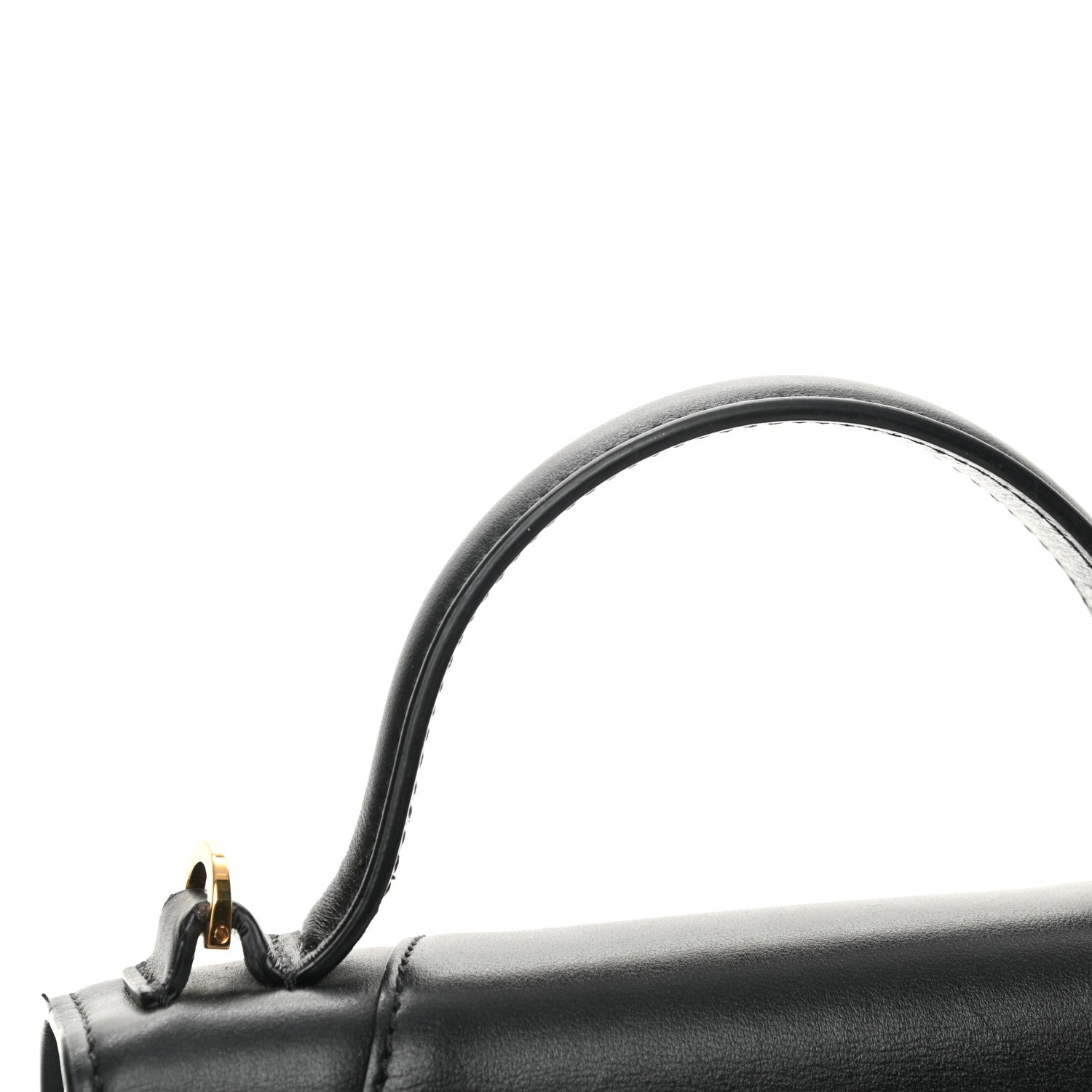 Versace Vitello Barocco Virtus Small Top Handle Shoulder Bag Black 14 of 18