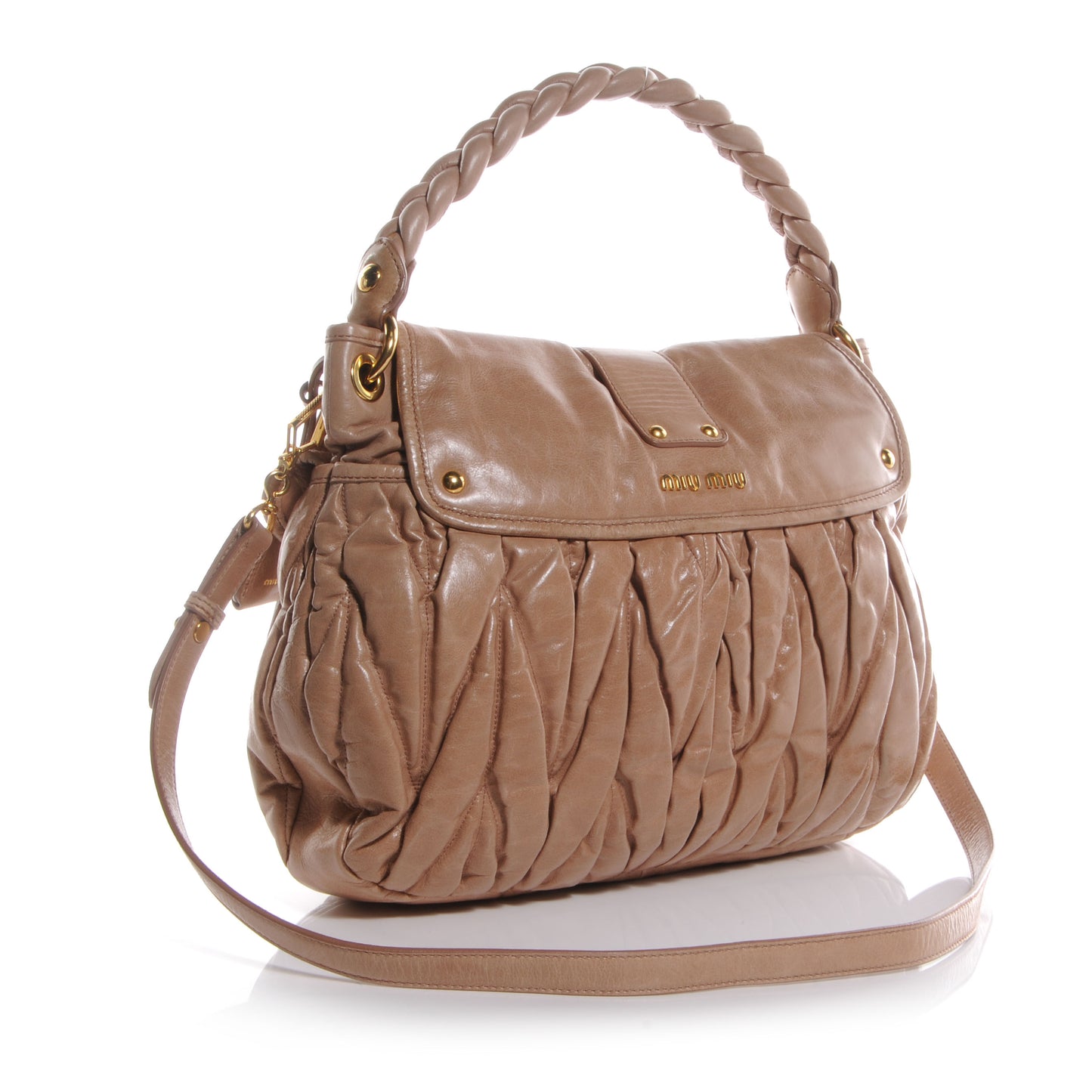 Leather Matelasse Lux Coffer Cammeo