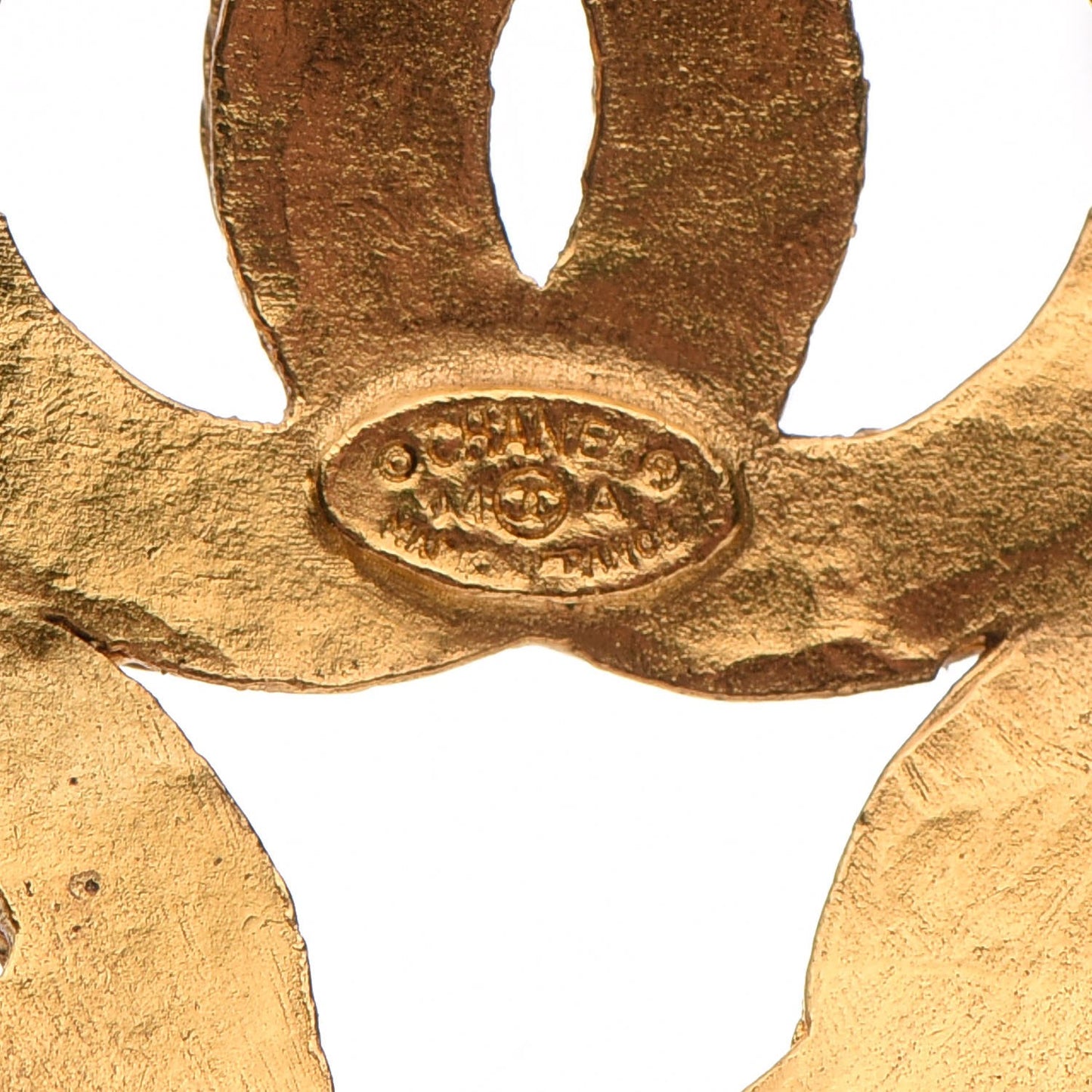 Triple CC Chain Necklace Gold