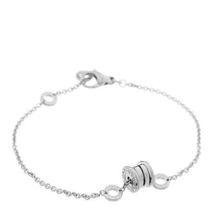 Bulgari 18K White Gold B.Zero1 Bracelet ML 1 of 3