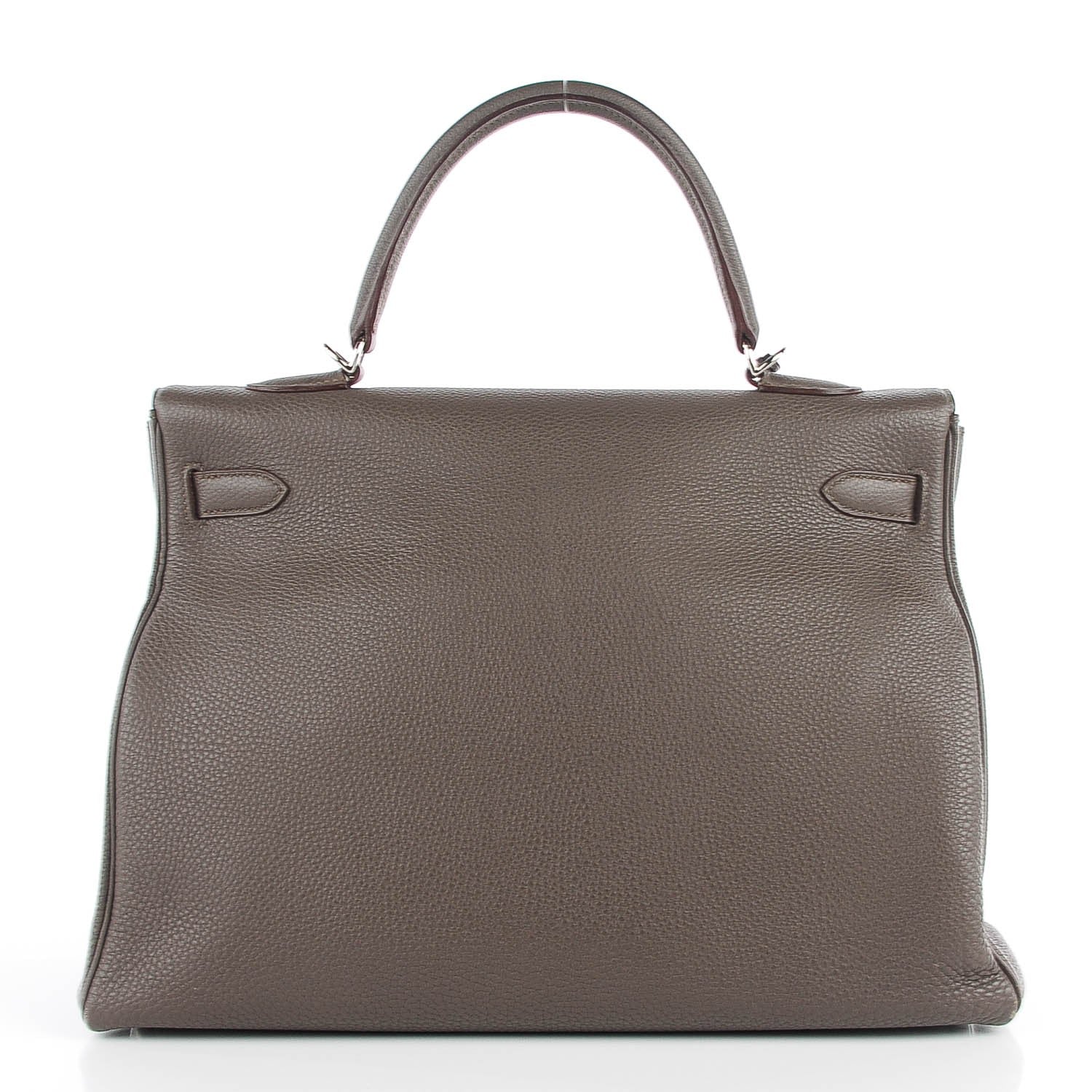 Hermes Togo Kelly Retourne 35 Etain 23 of 27