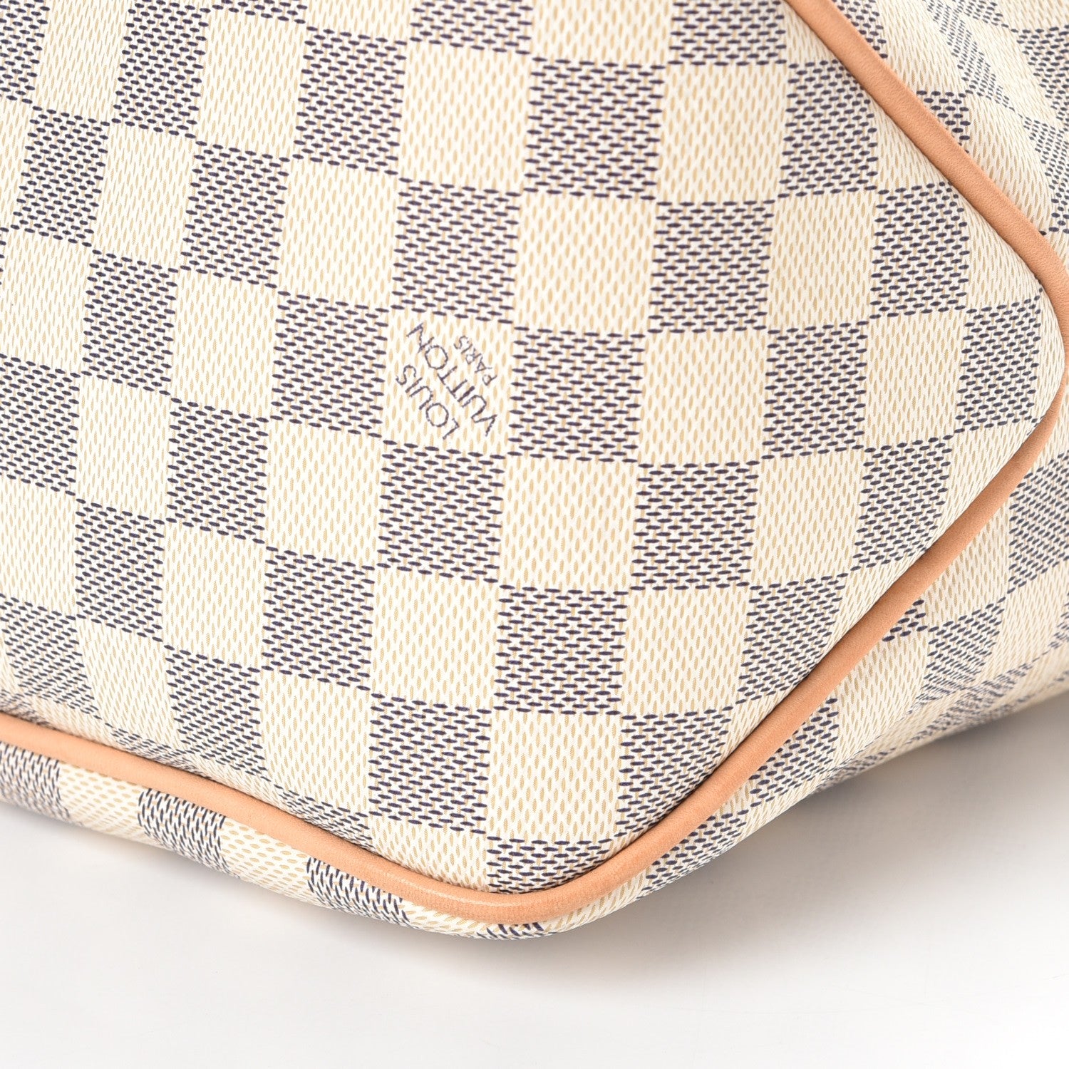 Louis Vuitton Damier Azur Delightful MM Pink 13 of 14