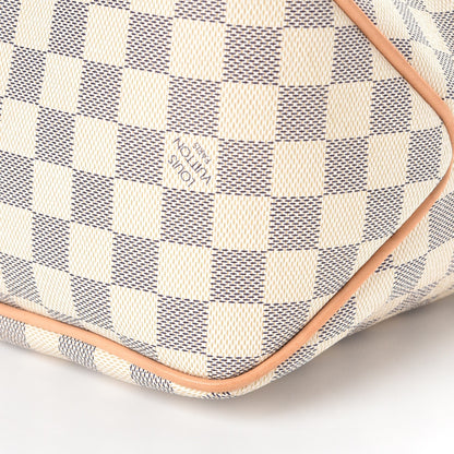 Louis Vuitton Damier Azur Delightful MM Pink 13 of 14