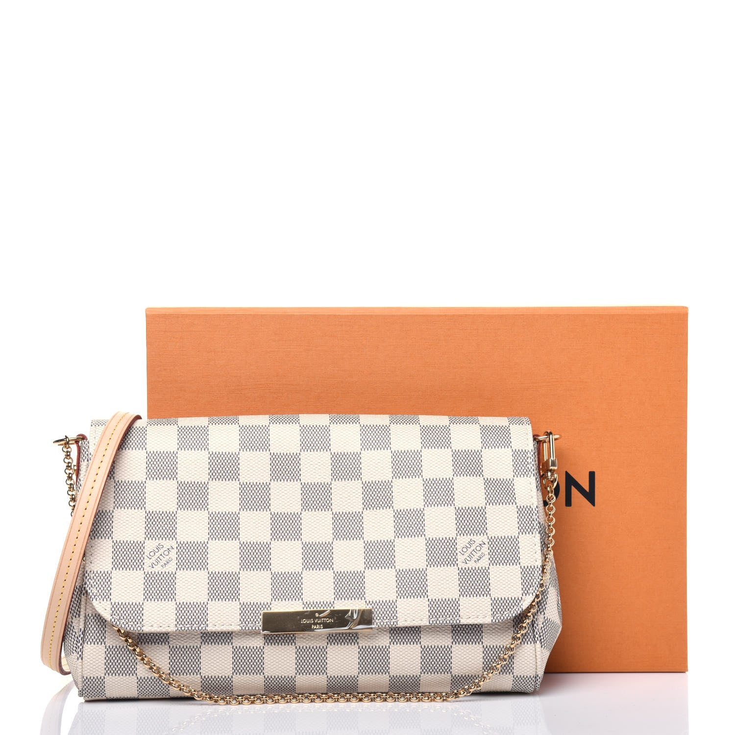 Louis Vuitton Damier Azur Favorite MM 13 of 13