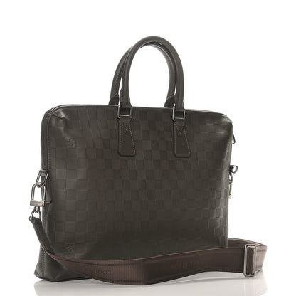 Louis Vuitton Damier Infini Porte-Documents Jour Granit 3 of 7