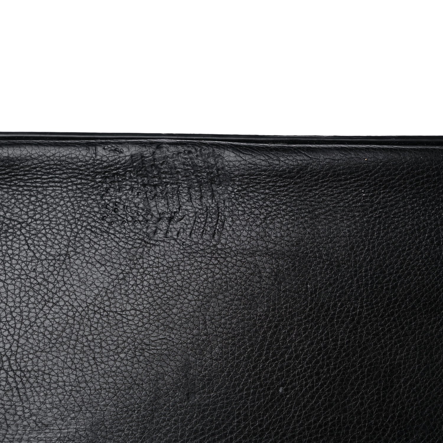 Chanel Calfskin Stitched Large Straight Lines Shopping Tote Black 17 of 18