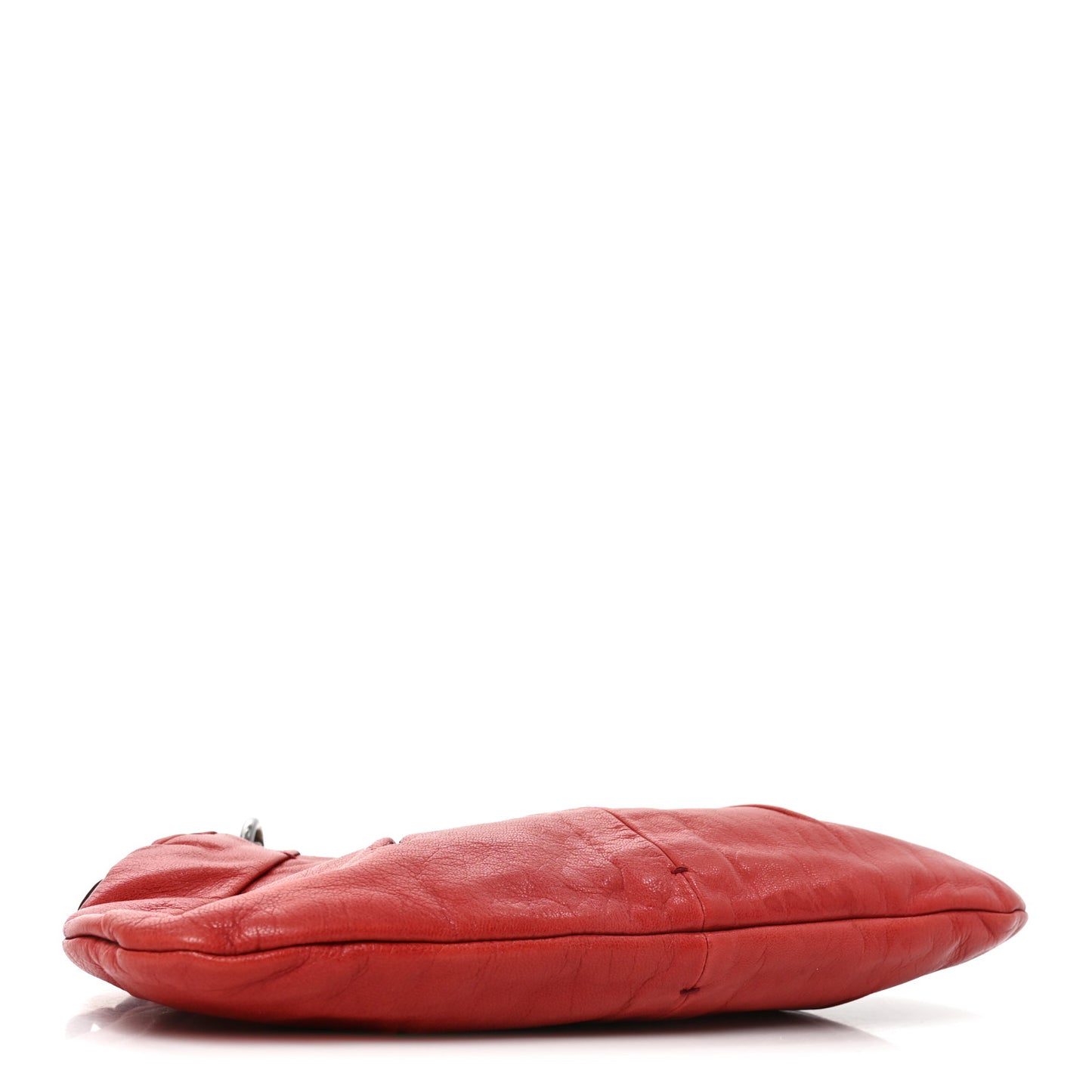 Calfskin Horn Mini Mombasa Hobo Red