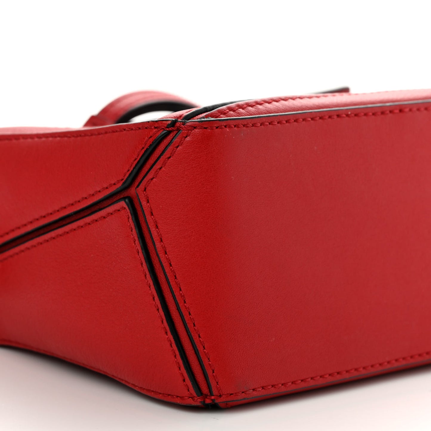 Calfskin Mini Puzzle Bag Pomodoro
