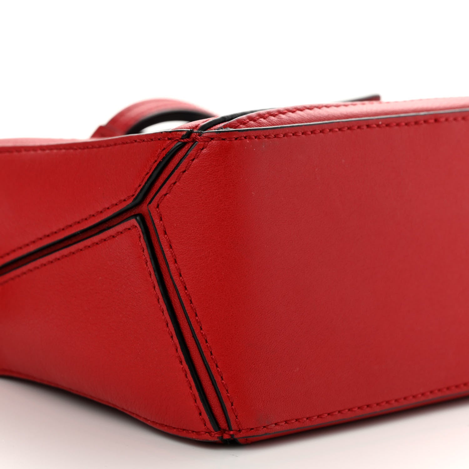 Loewe Calfskin Mini Puzzle Bag Pomodoro 9 of 15