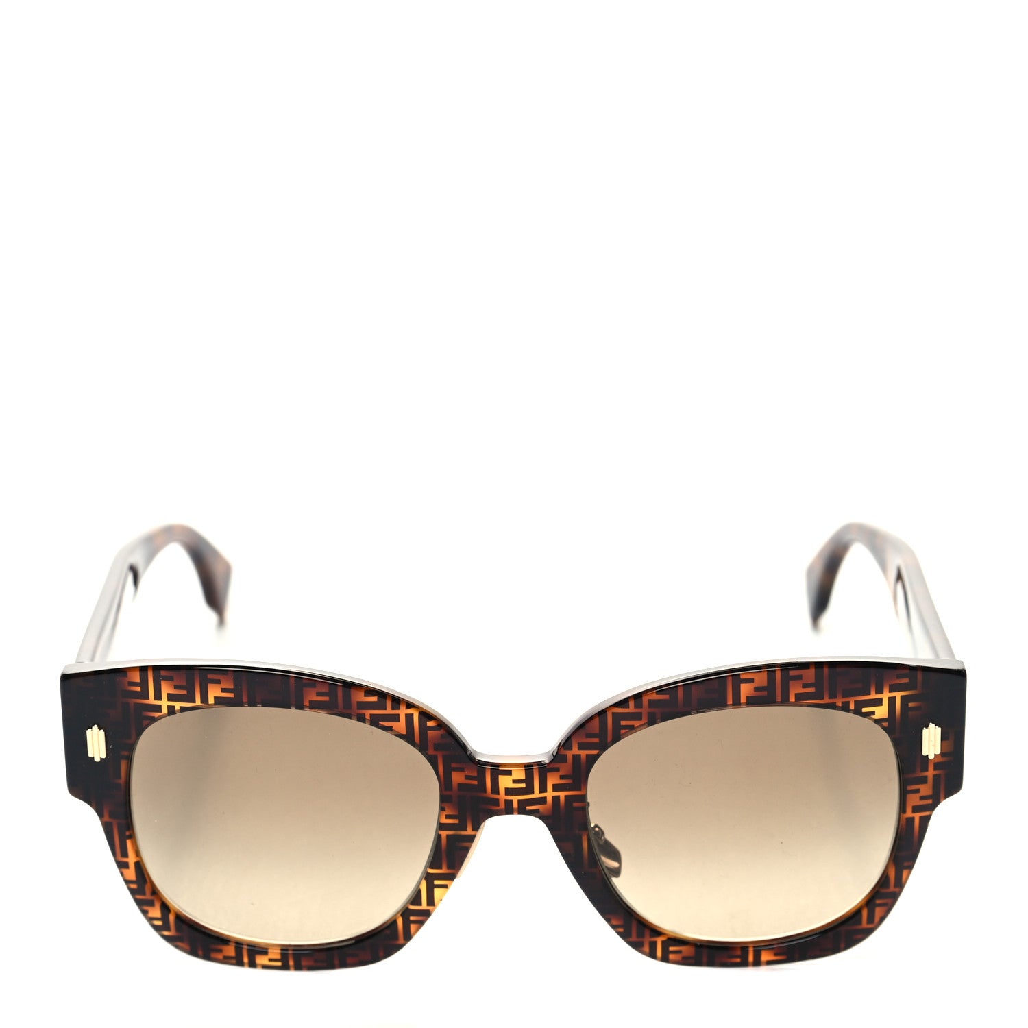 Fendi Acetate FF Sunglasses FF 0458/G/S Tortoise 2 of 8