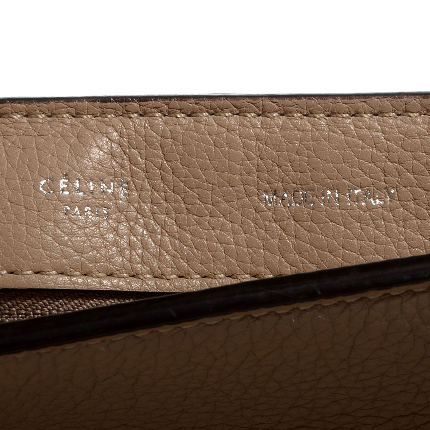 Calfskin and Suede Large Trapeze Dune