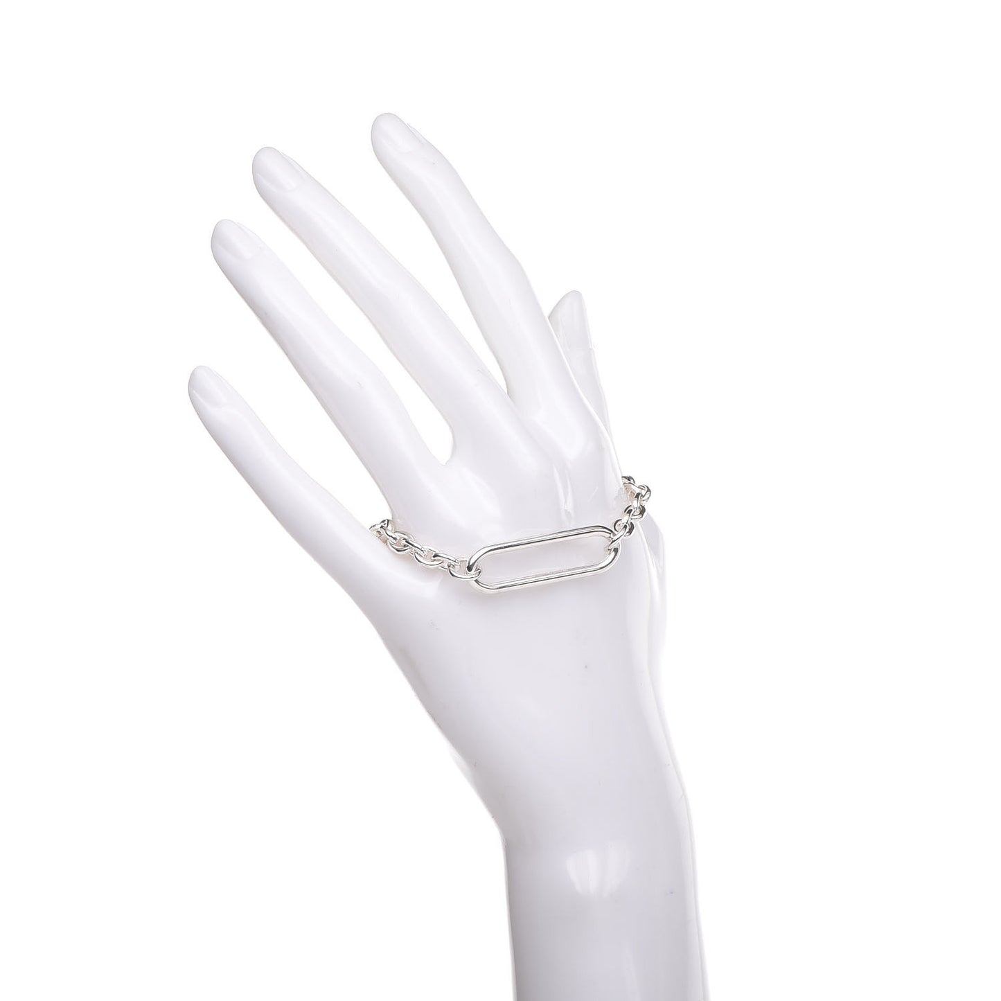 Sterling Silver Chaine d'Ancre Twist Bracelet LG