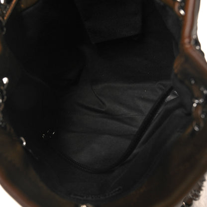 Chanel Lambskin Soft Touch Shoulder Bag Dark Brown 5 of 10