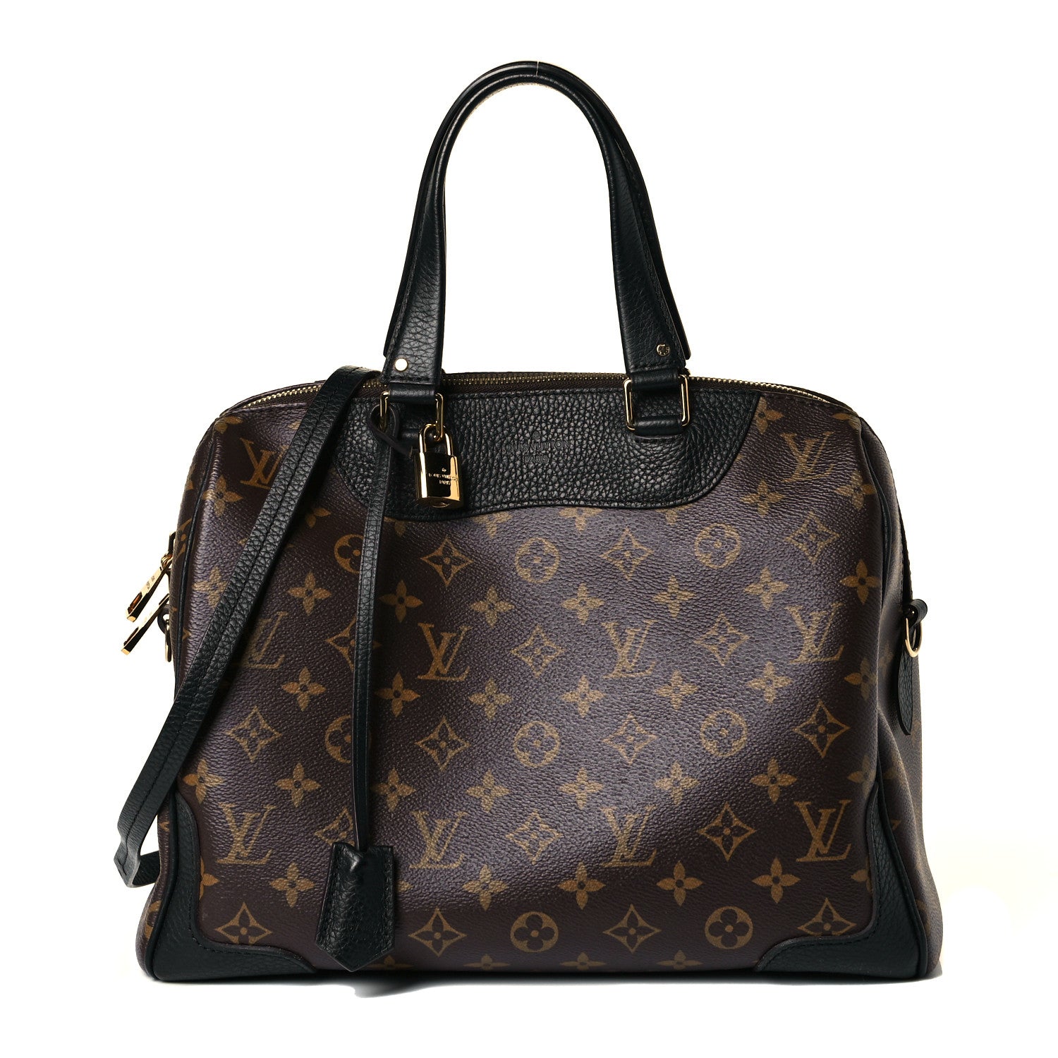 Louis Vuitton Monogram Retiro NM Black 1 of 8