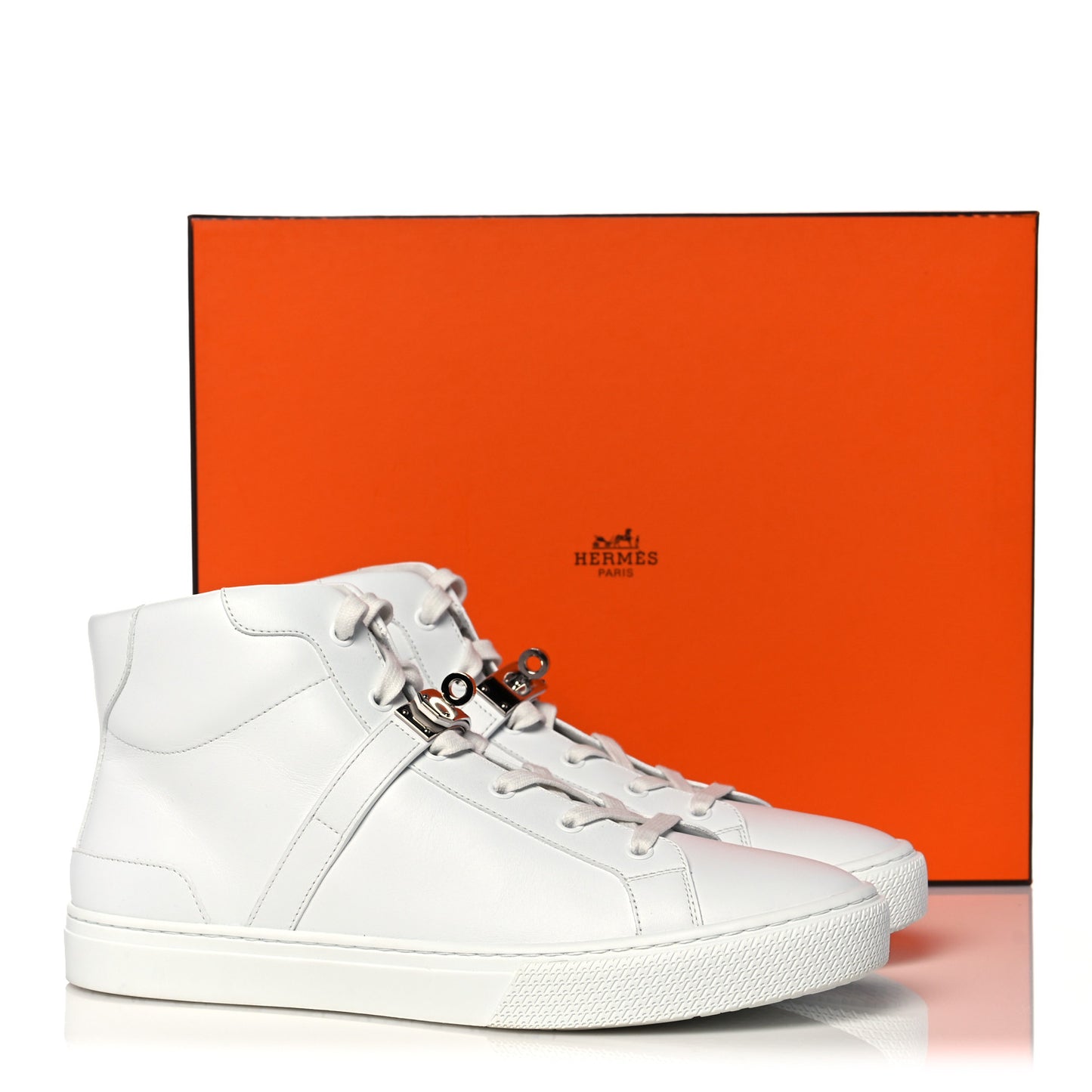 Calfskin Mens Daydream Sneakers 42.5 White