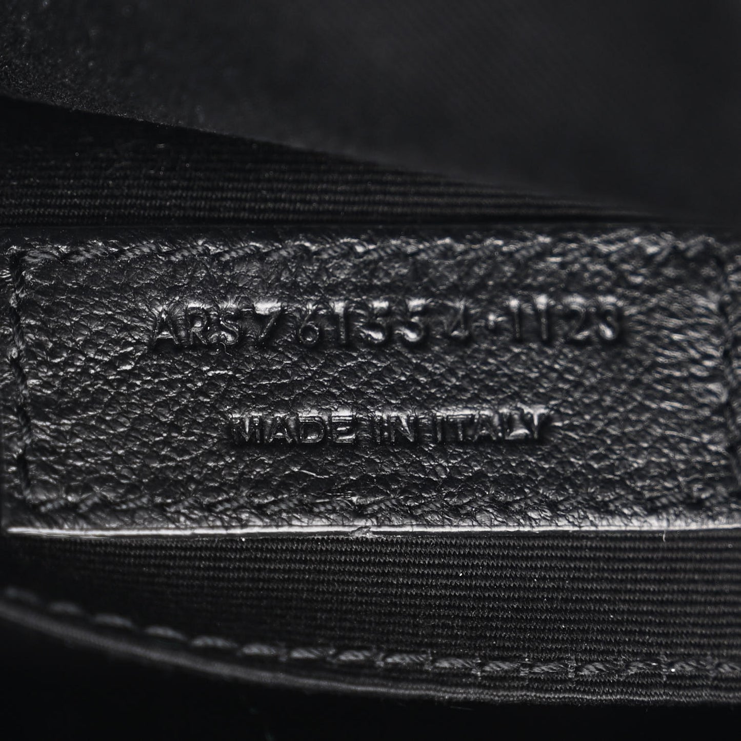 Calfskin Matelasse Monogram Lou Camera Bag Black