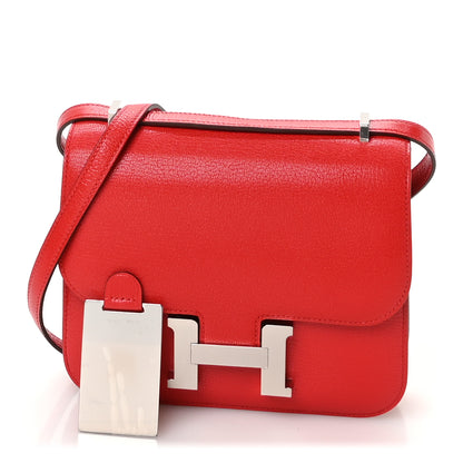 Hermes Chevre Chamkila Constance 18 Rouge De Coeur 3 of 12