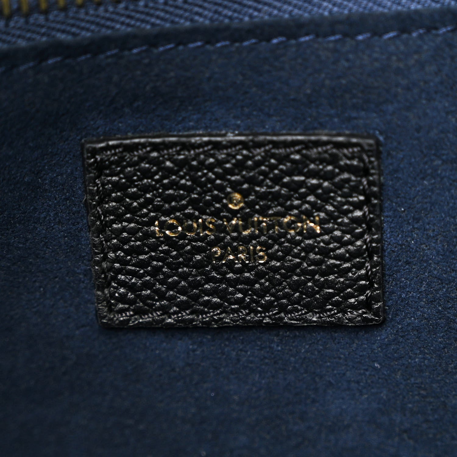 Louis Vuitton Empreinte Monogram Giant Neverfull MM    Black 8 of 13