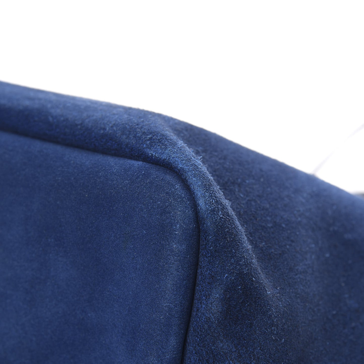 Metallic Calfskin Suede Ombre Large Reversible Antigona Tote Blue Silver