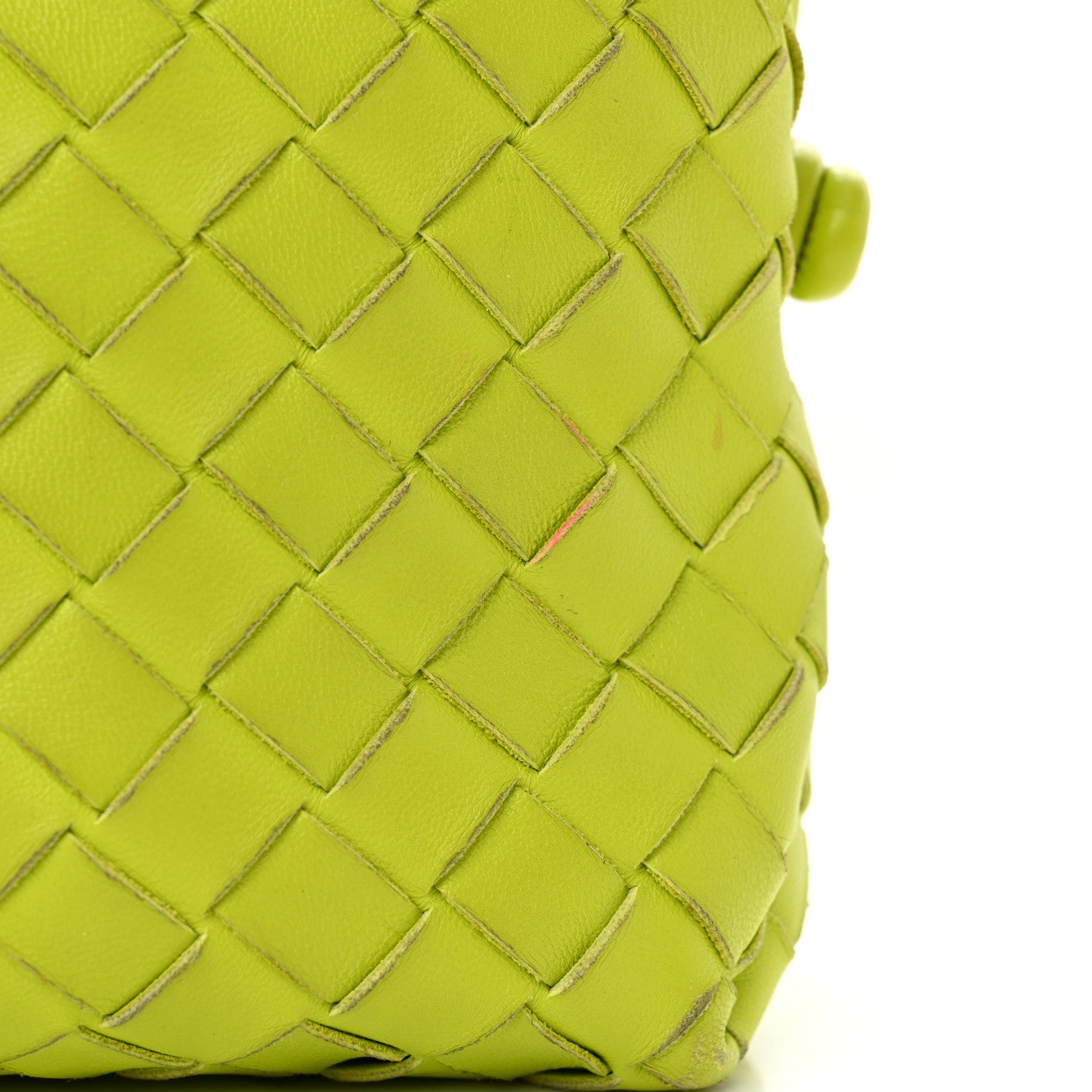 Bottega Veneta Nappa Intrecciato Small Loop Camera Bag Acid Kiwi 14 of 16