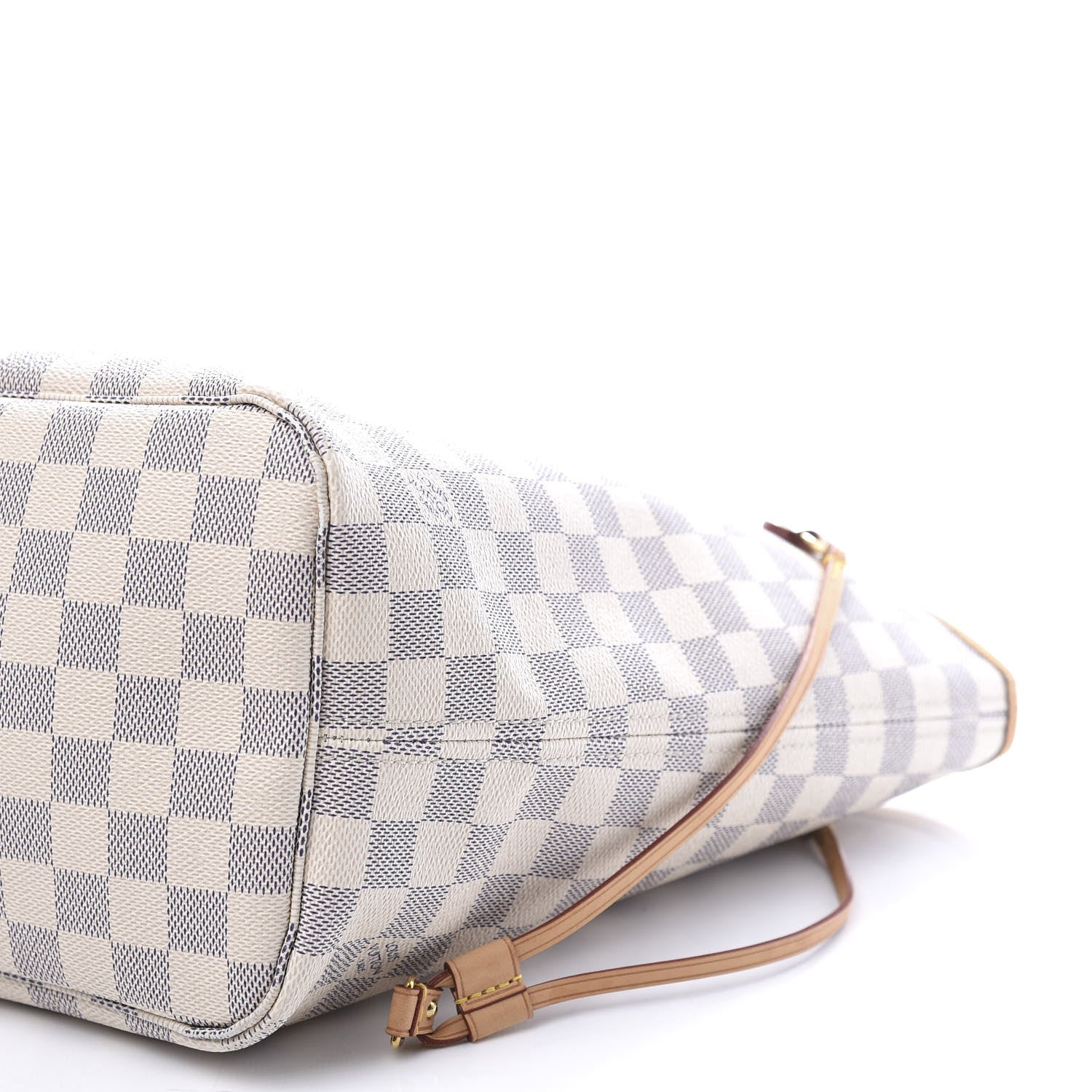 Louis Vuitton Damier Azur Neo Neverfull MM Rose Ballerine 9 of 12