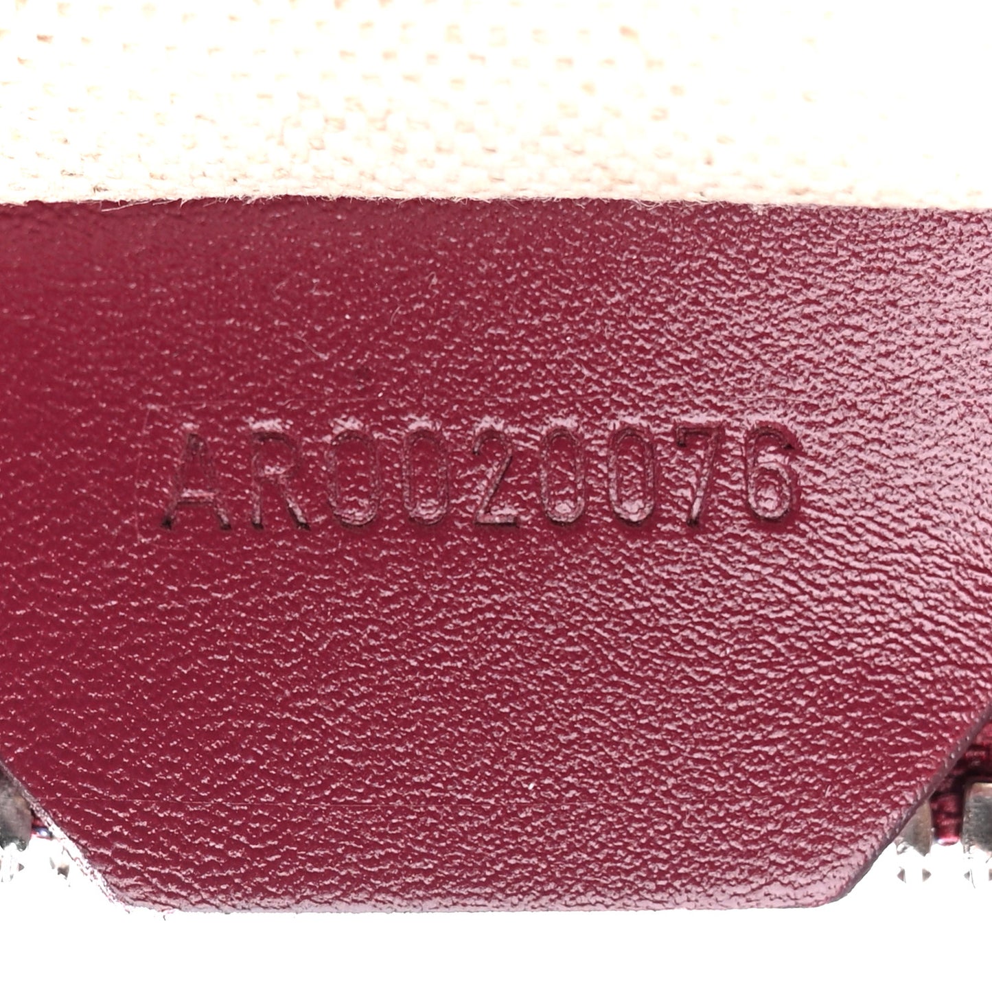 Goyardine Fidji Zip Hobo Burgundy