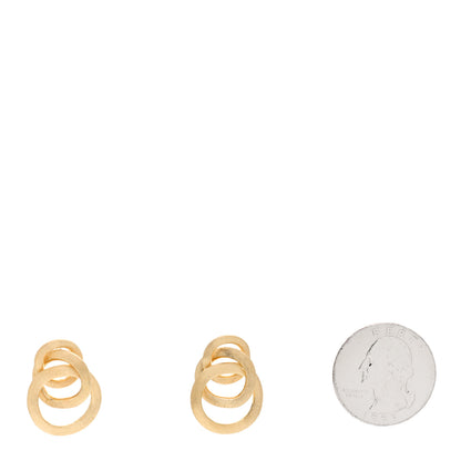 Marco Bicego 18K Yellow Gold Jaipur Circle Link Earrings 2 of 4