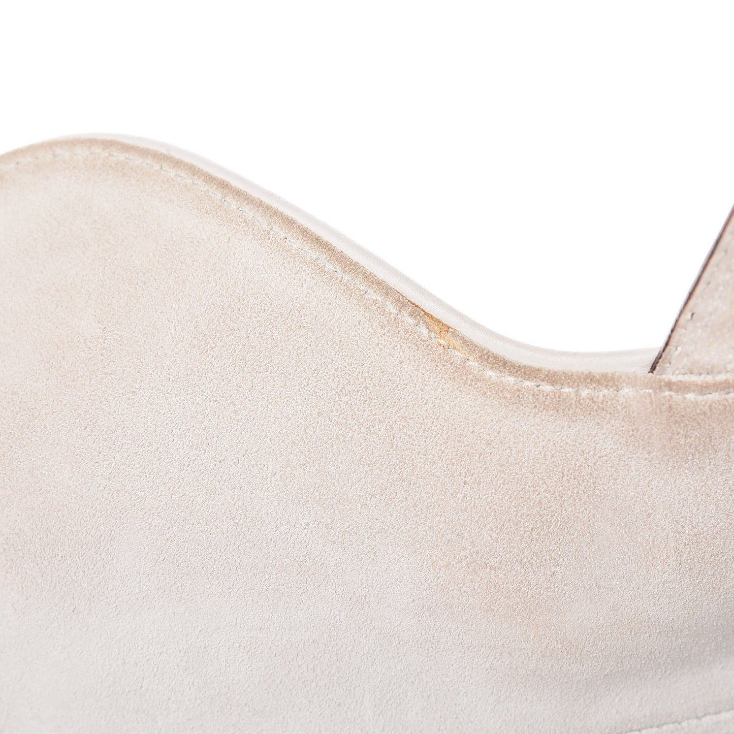 Calfskin Saddle Bag White