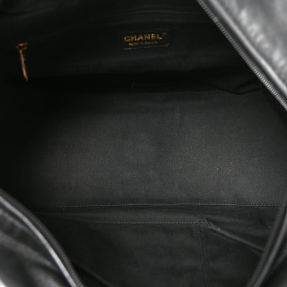 Chanel Lambskin Cloudy Bundle Bowler Black 5 of 9