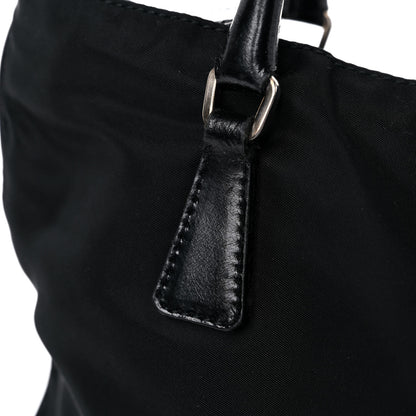 Prada Tessuto Nylon Soft Calf Tote Black 14 of 20