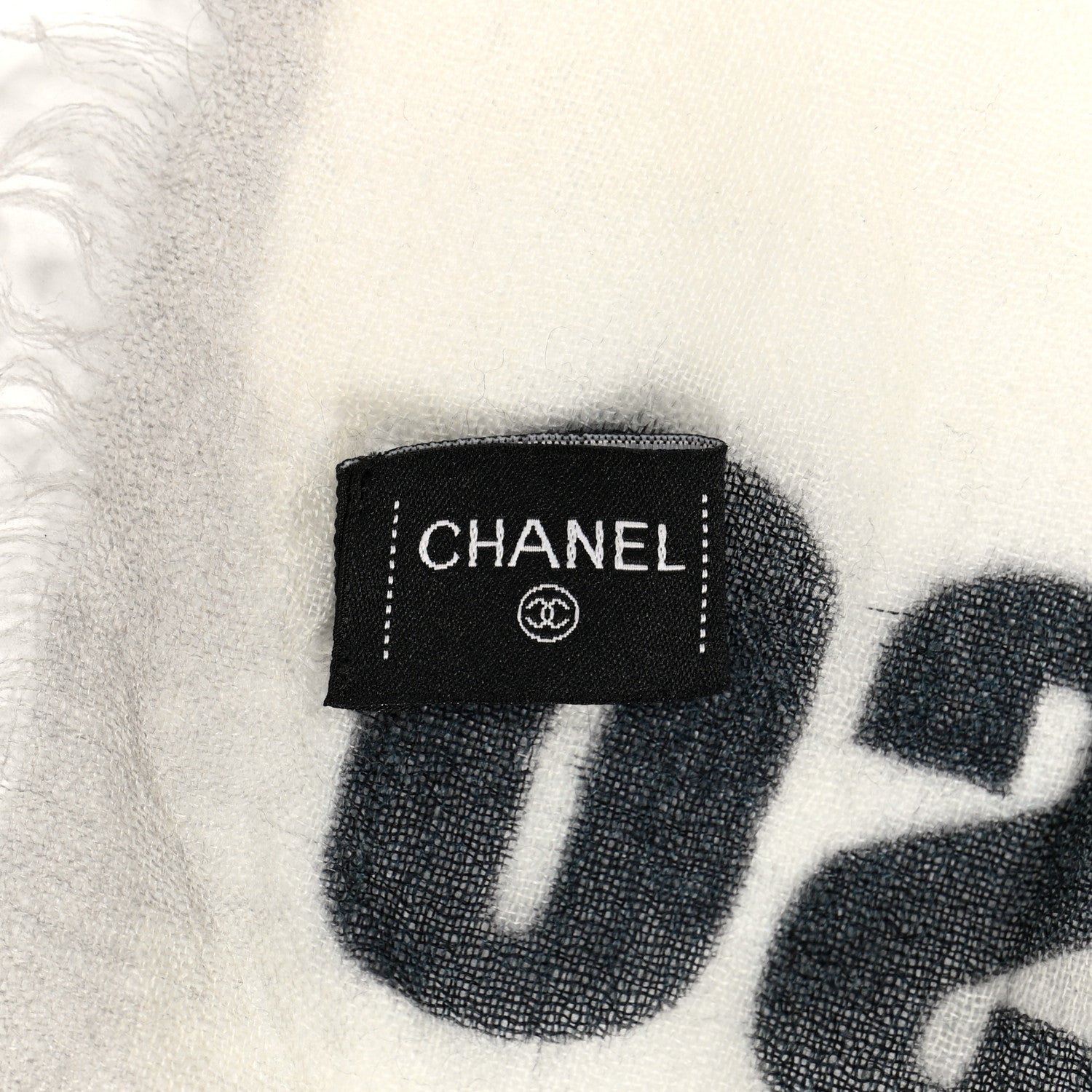 Chanel Cashmere CC Scarf Multicolor 3 of 5