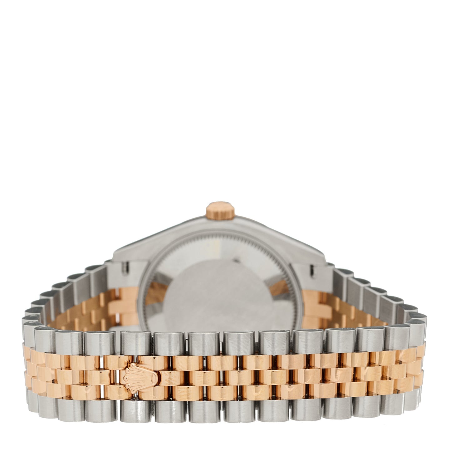 Stainless Steel 18K Everose Gold Diamond 31mm Oyster Perpetual Datejust Watch Sundust 278271