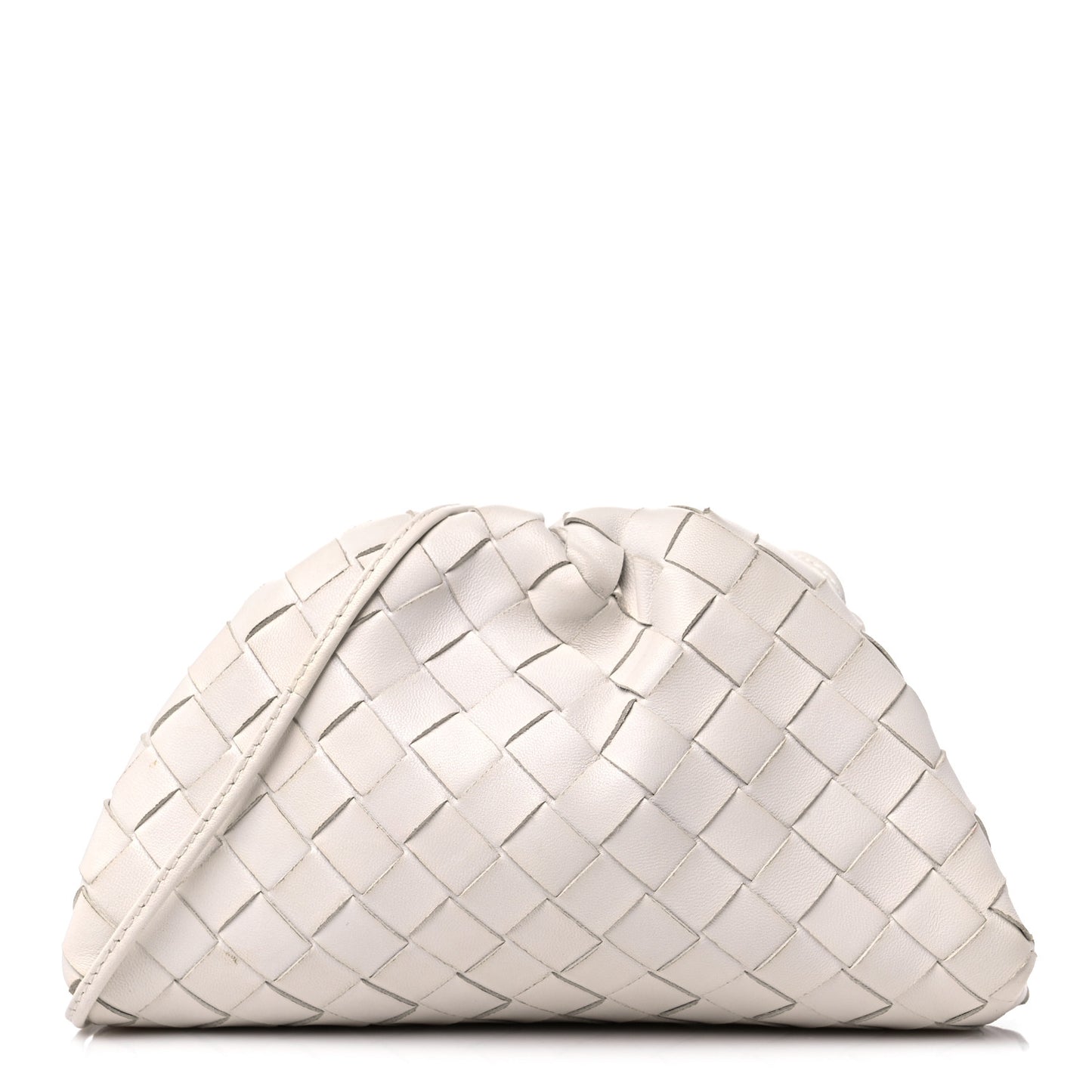 Nappa Intrecciato The Mini Pouch Chalk