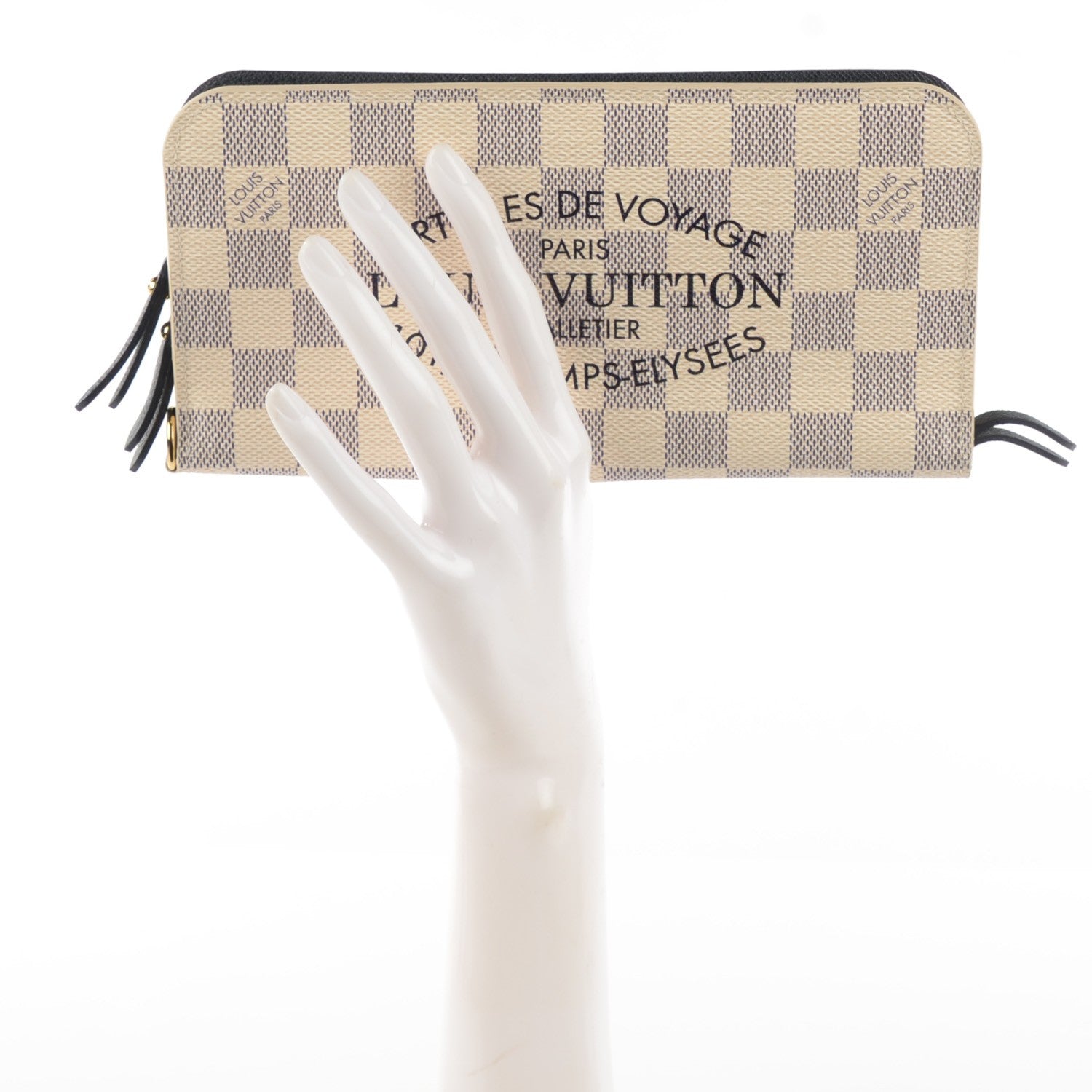 Louis Vuitton Damier Azur Articles de Voyage Insolite Wallet 2 of 7