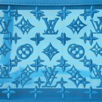 Louis Vuitton Monogram See Through Soft Trunk Turquoise 6 of 8