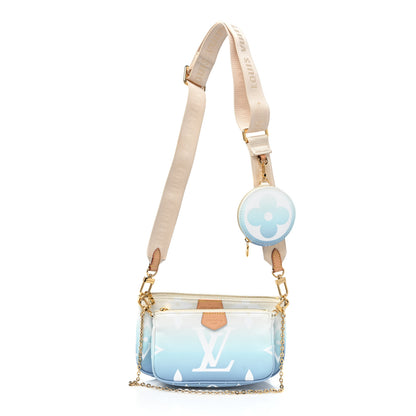 Louis Vuitton Monogram Giant By The Pool Multi Pochette Accessories Blue 1 of 9