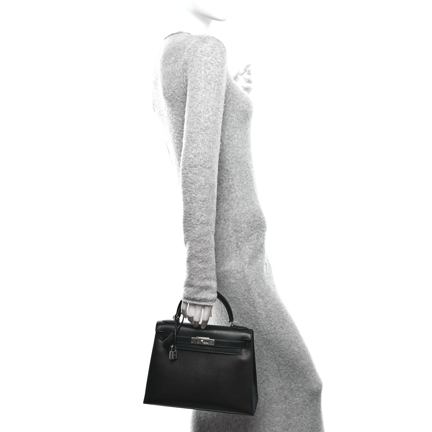Hermes Box Kelly Sellier 28 Black 2 of 13