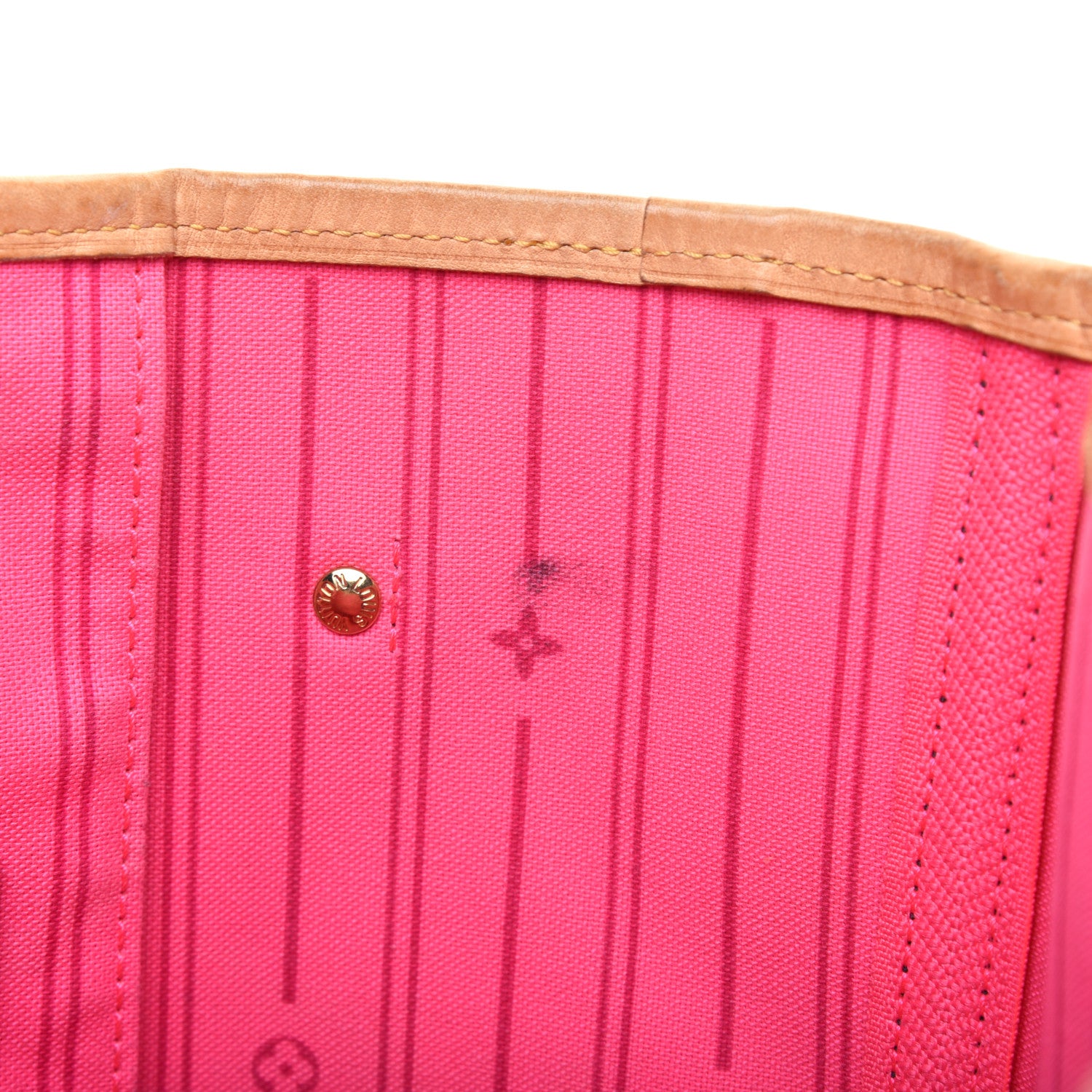 Louis Vuitton Monogram Roses Neverfull MM 13 of 22