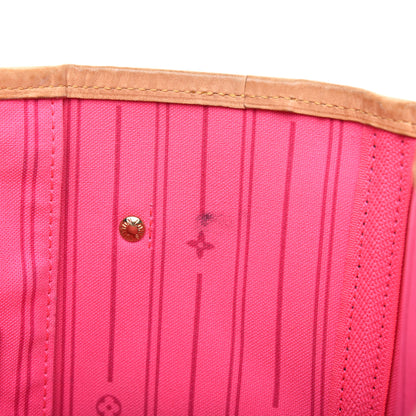 Louis Vuitton Monogram Roses Neverfull MM 13 of 22